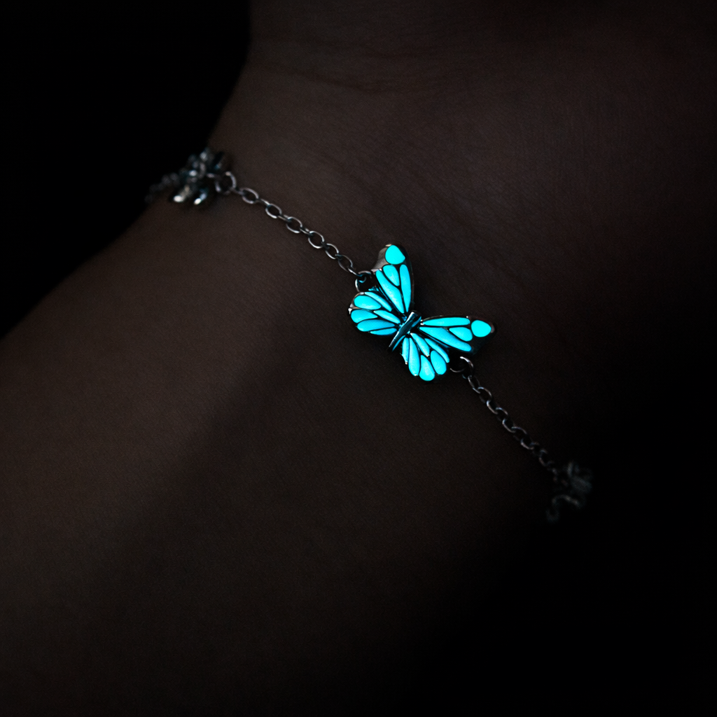 Bransoletka Papillon Bleu – srebro 925