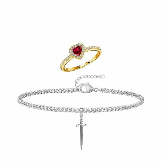 Lien Éternel – zestaw ze stali szlachetnej